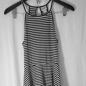 Mossimo Black and White Striped Dress